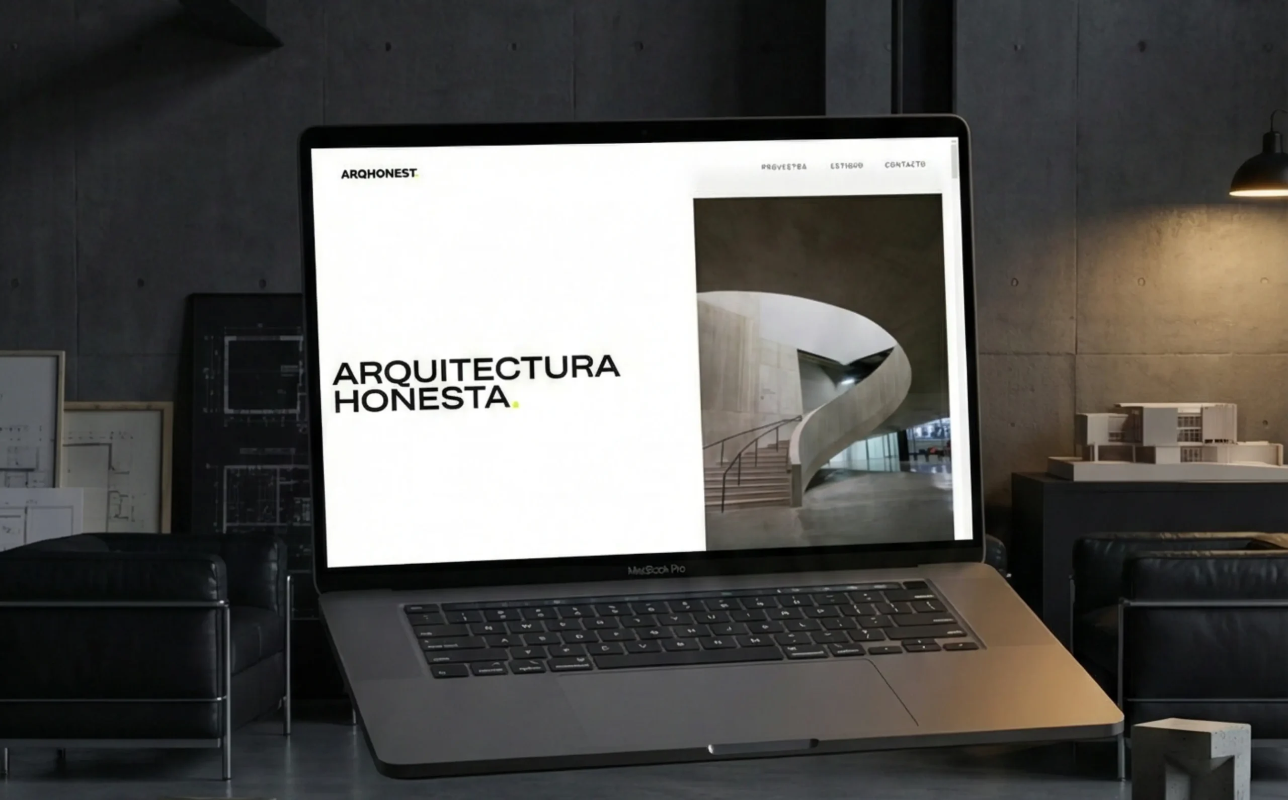 Diseño Web ArqHonest Desktop
