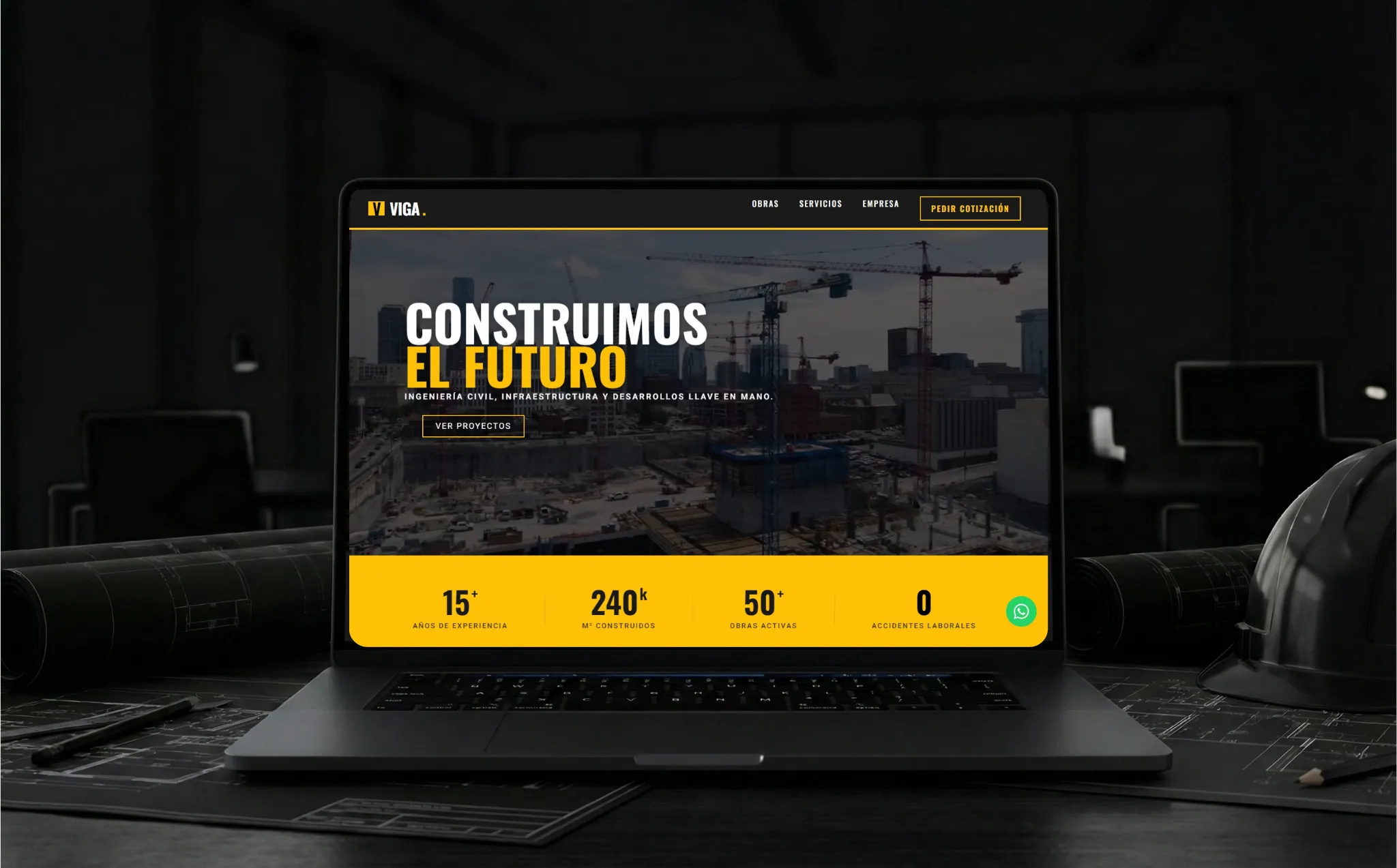 Diseño Web Viga Desktop